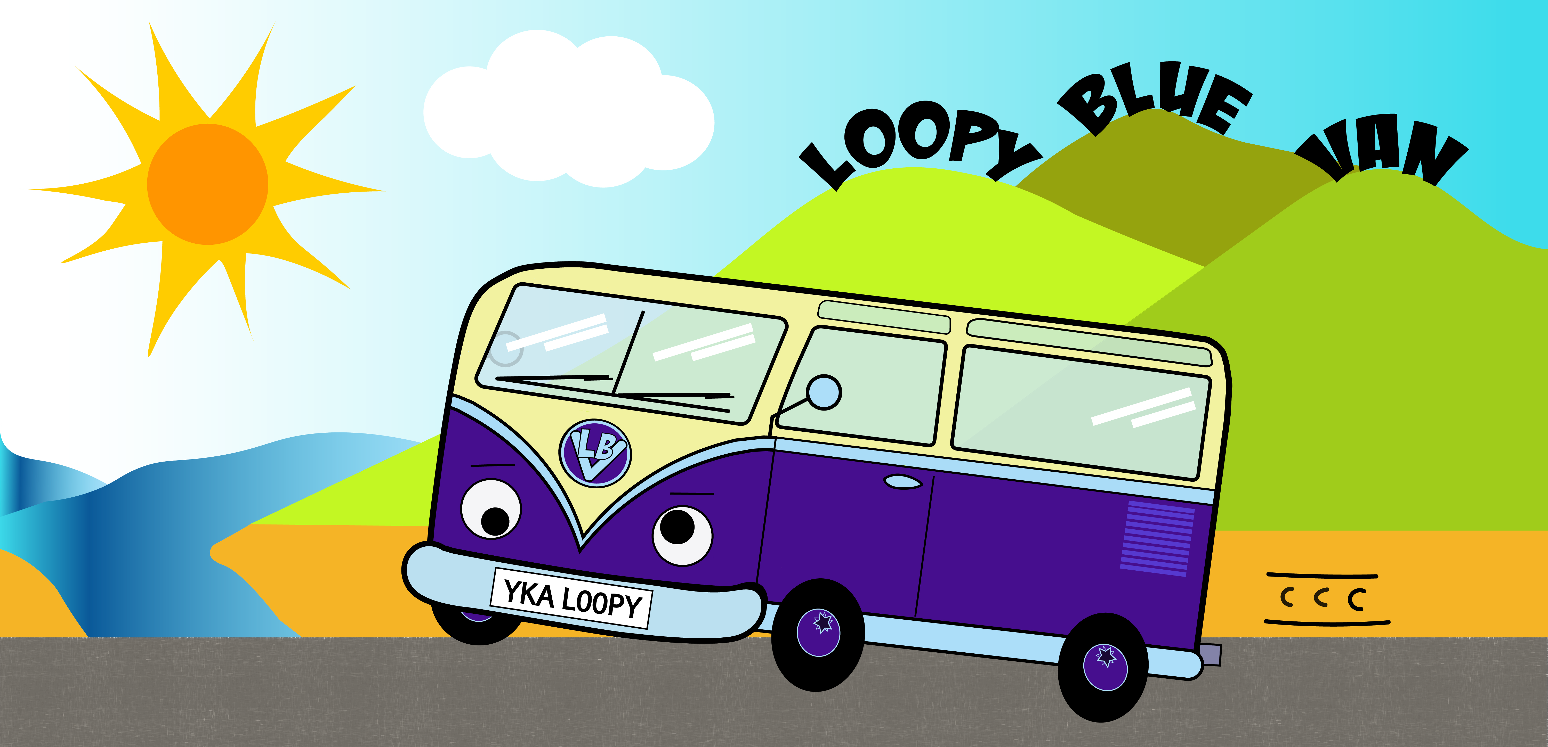 BA Loopy Blue Van Beer