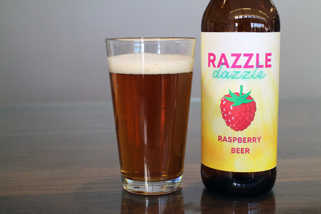 Razzle Dazzle Raspberry Beer BA Brewmaster