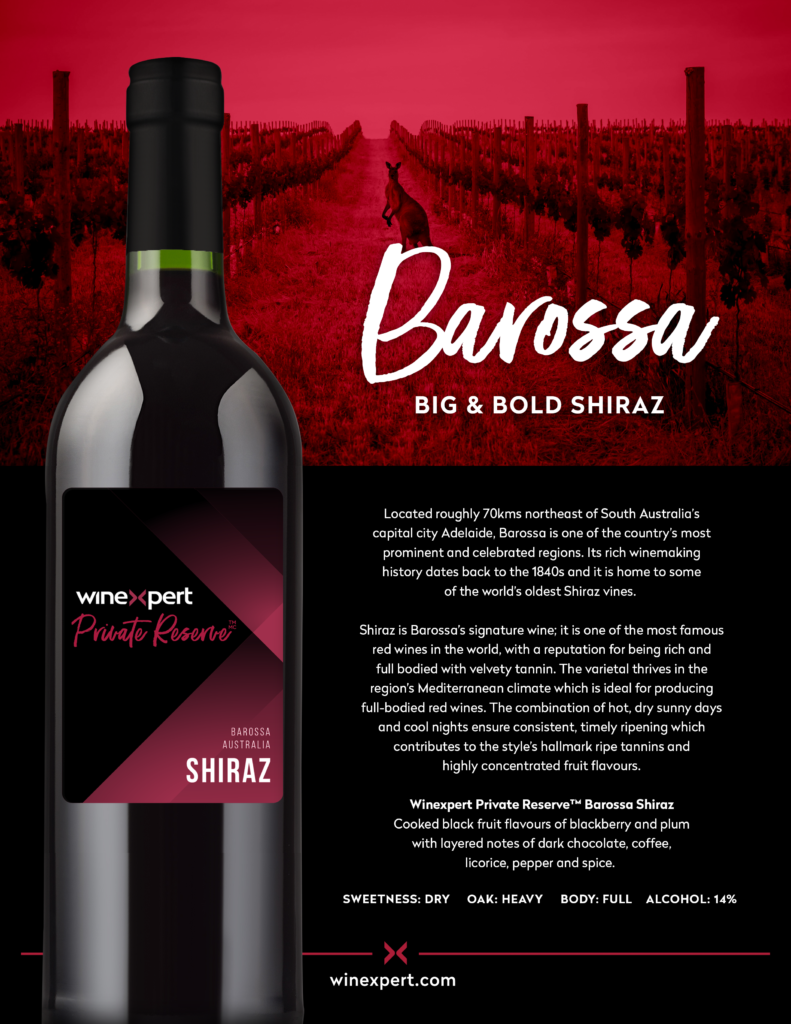 Private Reserve Barossa Shiraz Winexpert