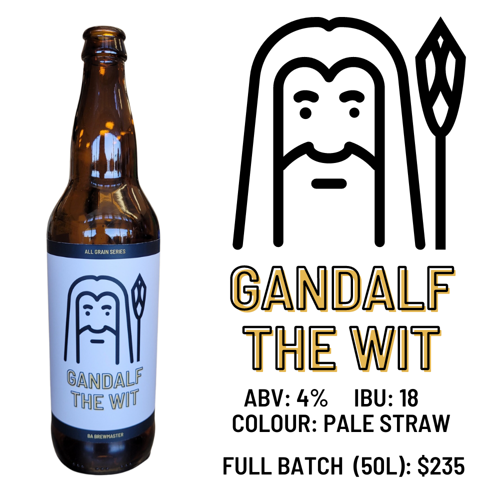 Gandalf the Wit Bier BA Brewmaster