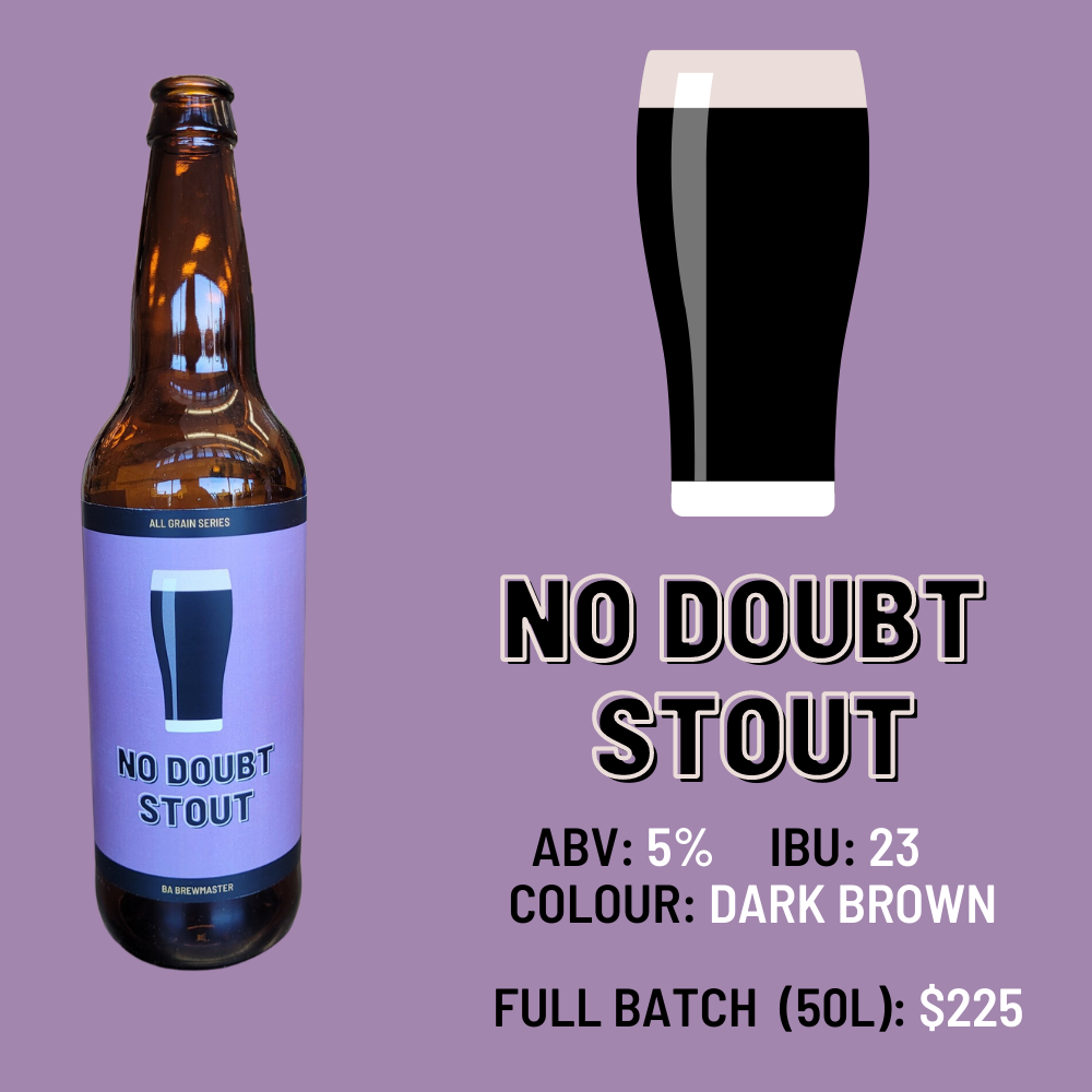 NO DOUBT STOUT No Doubt Stout