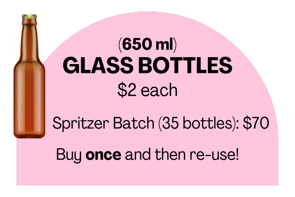 Glass 650ml Spritzer