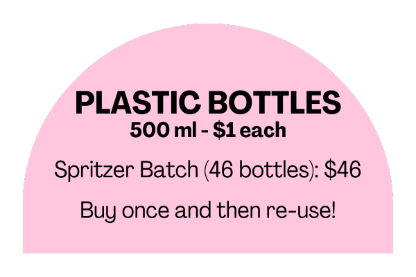 plastic bottles Spritzer
